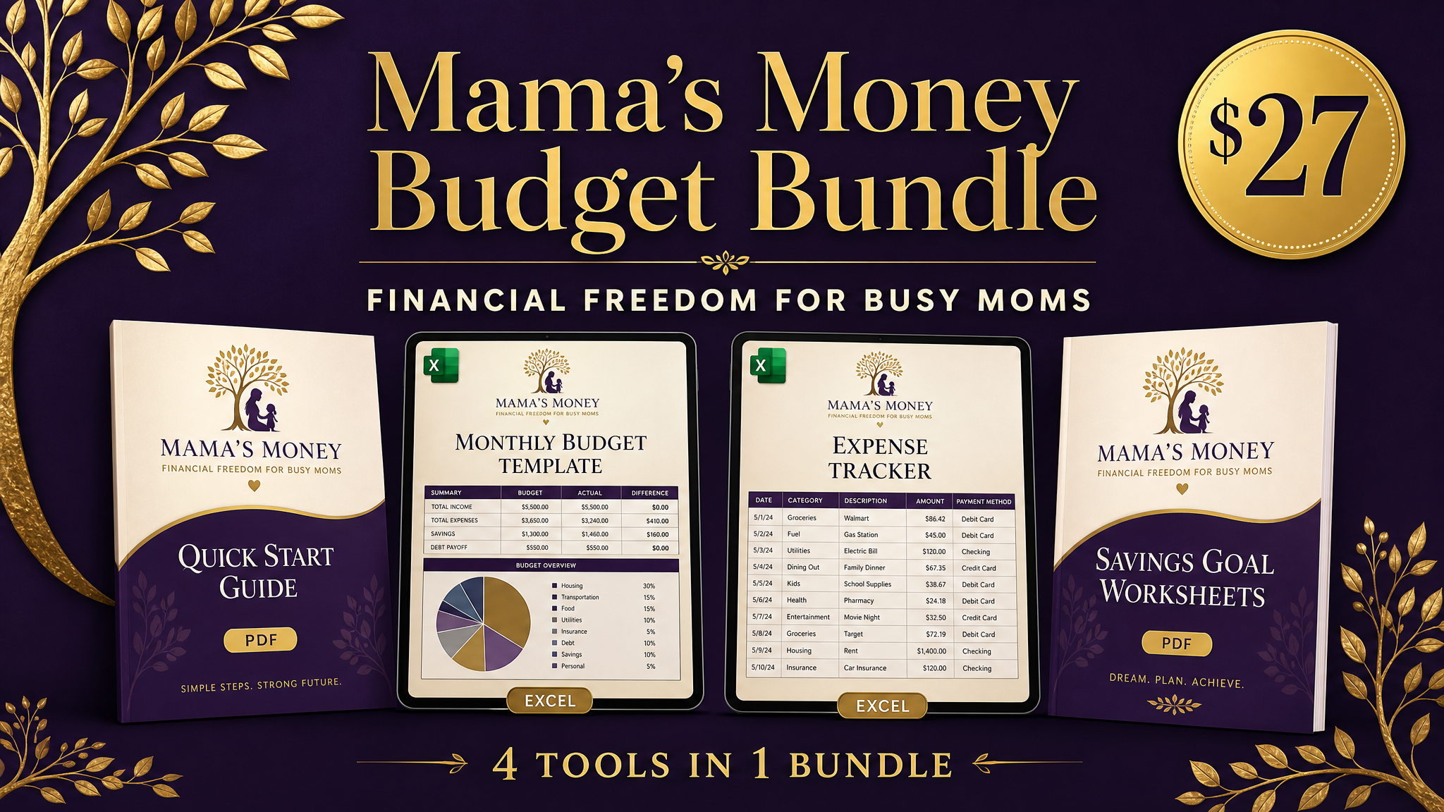 Mama's Money Budget Bundle